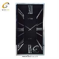 ساعت دیواری اورجینال آرتمیس آلیاژ فلزی نقره ای| کد رفرنس 12746، مدل: 2028SilverBlack