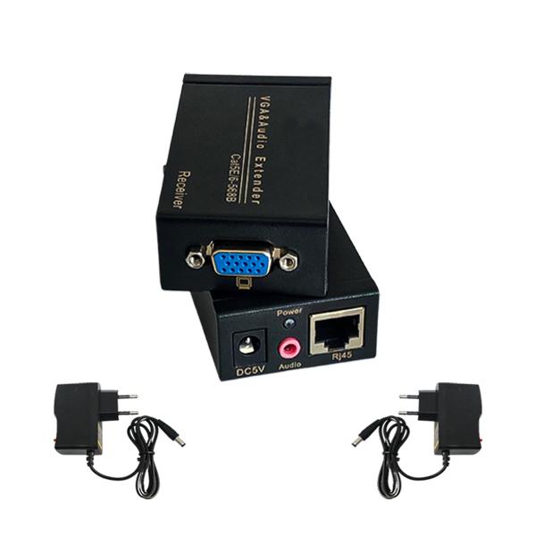 تبدیل اکستندر VGA 100M با کابل شبکه