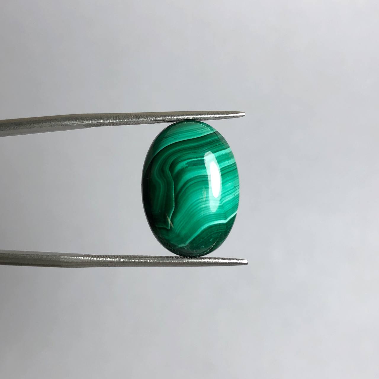 نگین مالاکیت طبیعی کنگو 240256