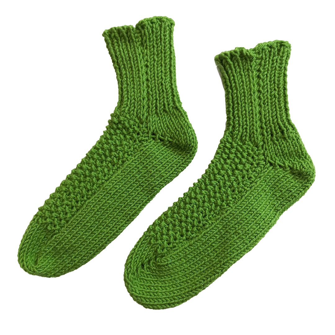 جوراب بافتنی کد 03