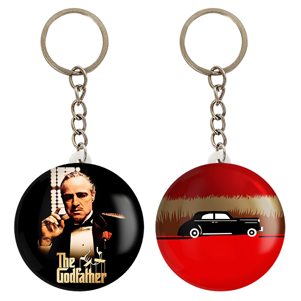 جاکلیدی خندالو مدل پدرخوانده The Godfather کد 1015410148 مجموعه 2 عددی