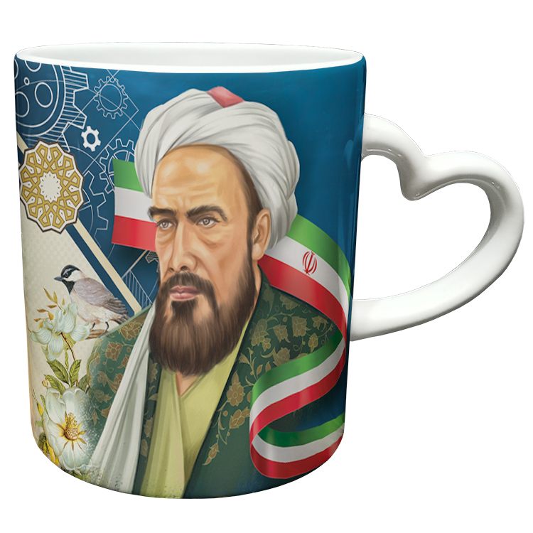 ماگ مدل دسته قلبی طرح مهندس کد 29