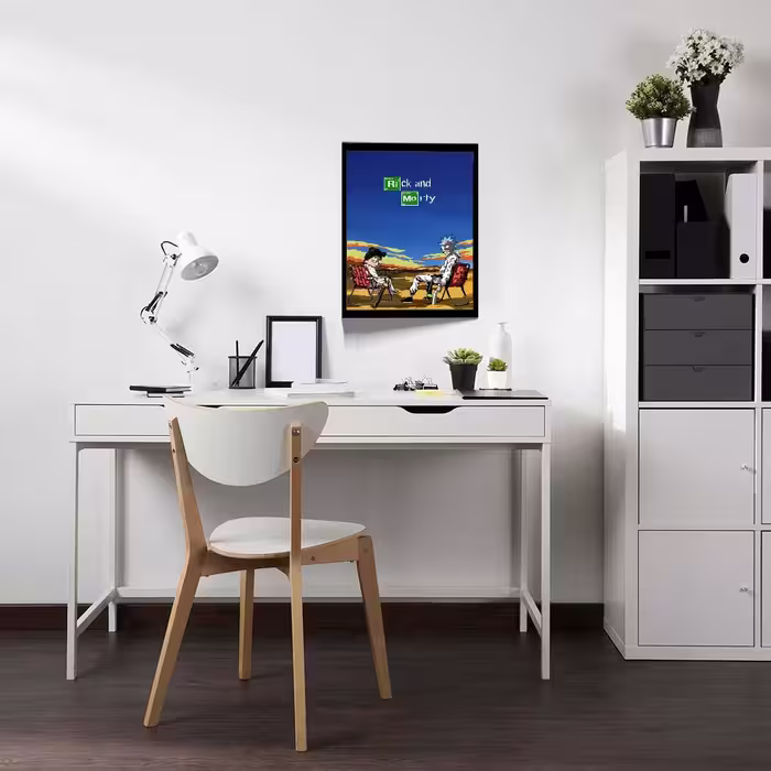 تابلو مدل Rick &amp; Morty کد F-1050