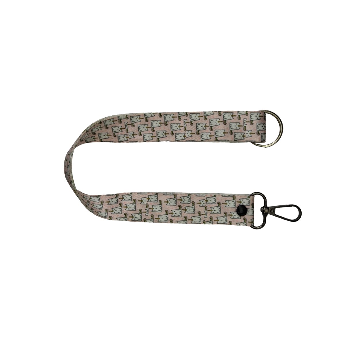 لنیارد بلند دو رو چاپ دو سر فلزی طرح گربه