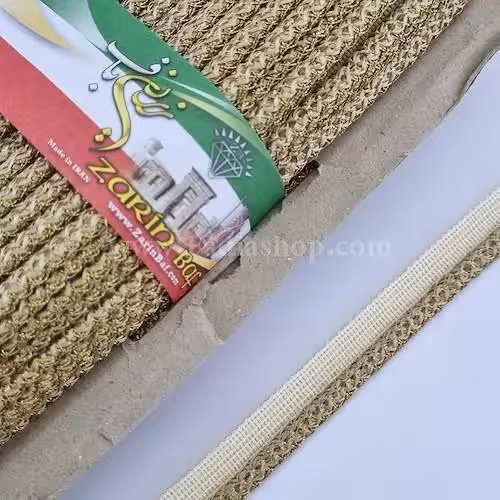 نوار مغزی ضخیم طلایی 1016
