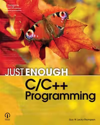 خرید و دانلود نسخه کامل کتاب Just Enough C C   Programming