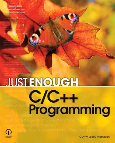 خرید و دانلود نسخه کامل کتاب Just Enough C C   Programming