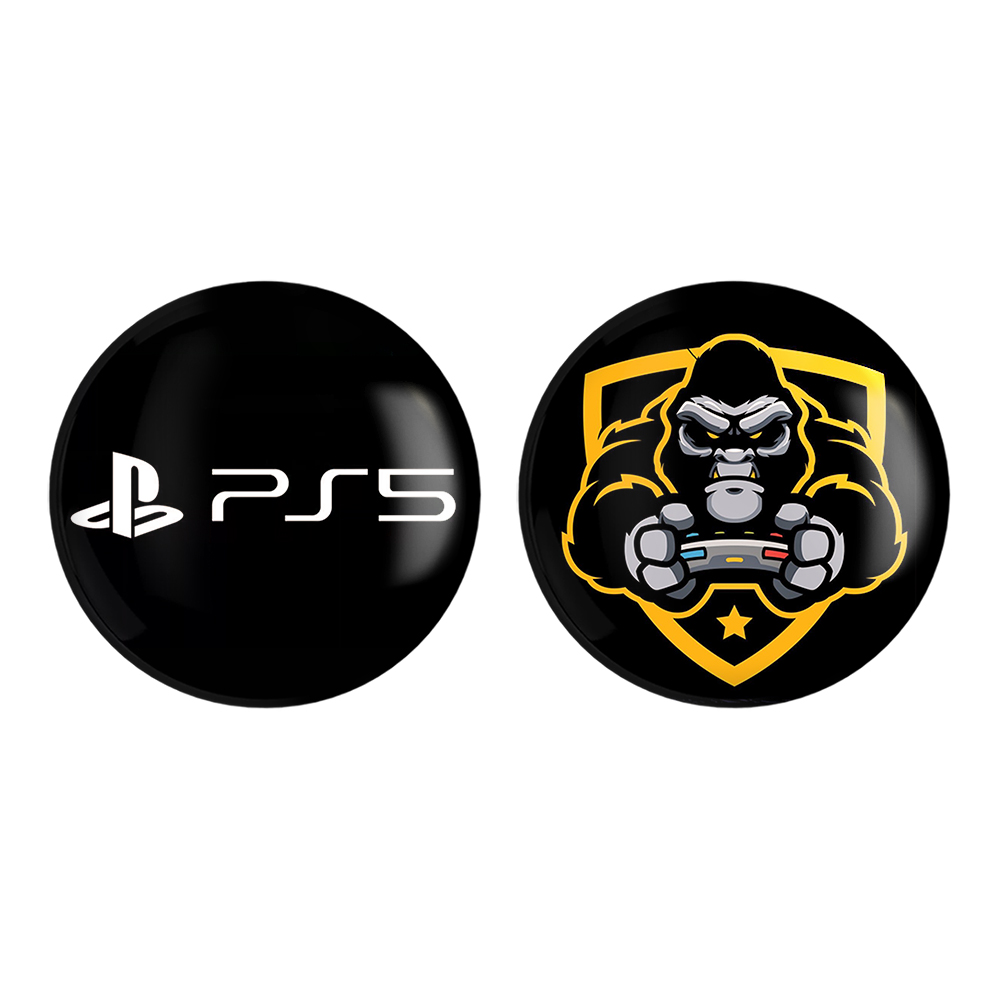 پیکسل خندالو مدل PS5 گیمر GAMER کد 38843885 مجموعه 2 عددی