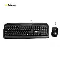کیبورد و ماوس سادیتا مدل SKM-1554