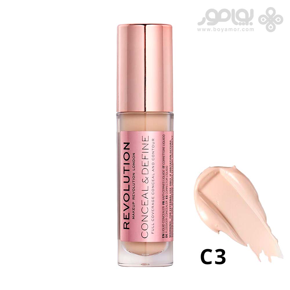 کانسیلر رولوشن مدل CONCEAL & DEFINE شماره C3