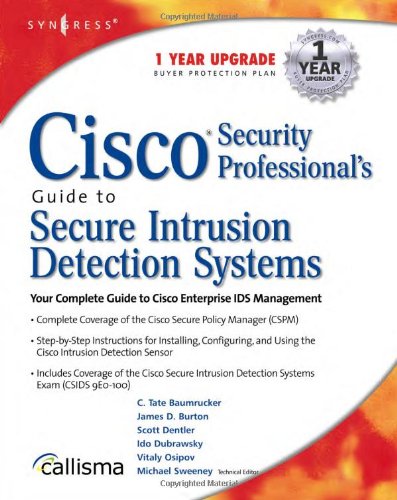 خرید و دانلود نسخه کامل کتاب Cisco Security Professionals Guide To Secure Intrusion Detection Systems Ebook