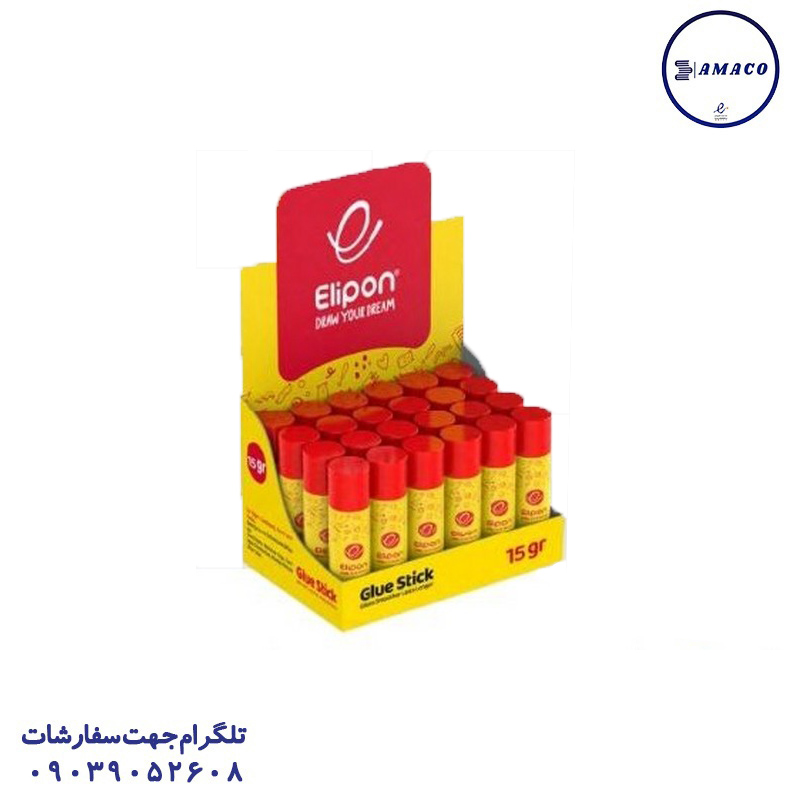 چسب ماتیکی 15 گرم  (24) الیپون