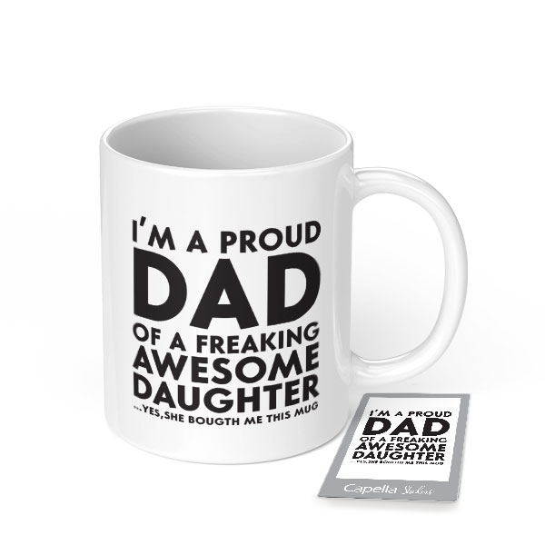 ماگ مگی مدل افتخار پدر به همراه استیکر