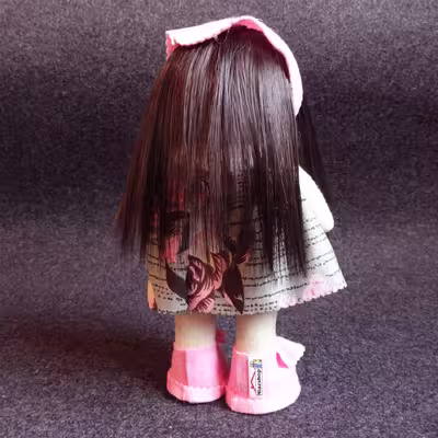 عروسک نیازشاپ طرح دختر روسی کد NP7800 ارتفاع 27 سانتی متر