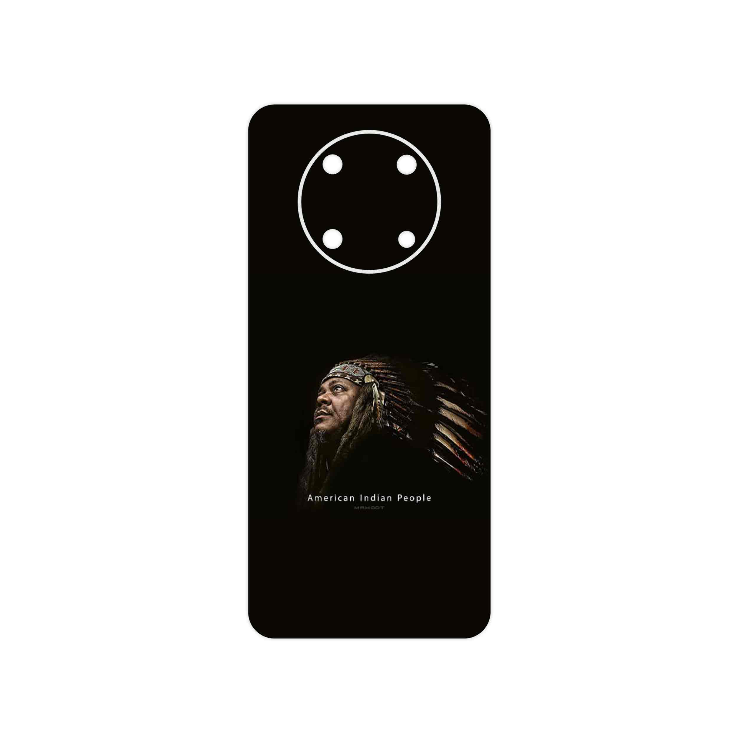 برچسب پوششی ماهوت مدل Portrait of an Indian Man مناسب برای گوشی موبایل هوآوی Nova Y90