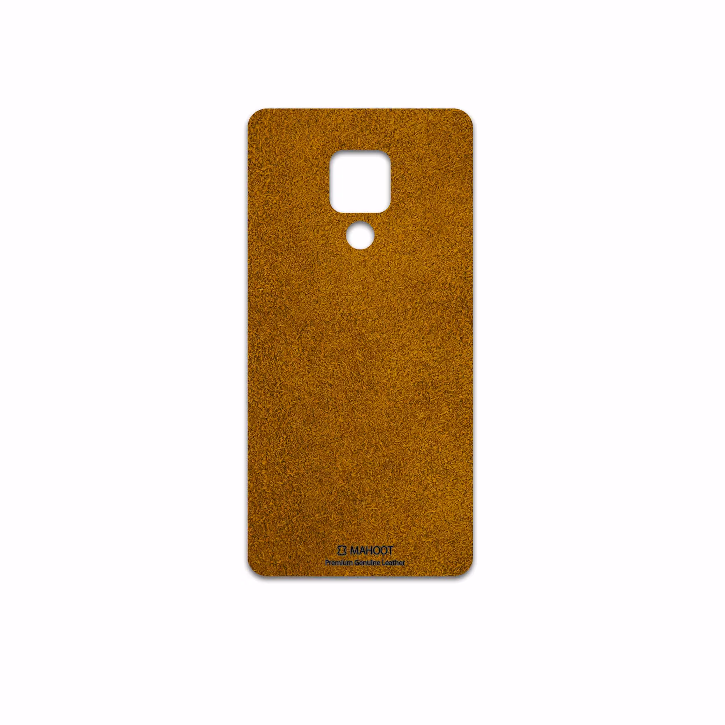 برچسب پوششی ماهوت مدل Brown-Chamois-Leather مناسب برای گوشی موبایل هوآوی Mate 20 X