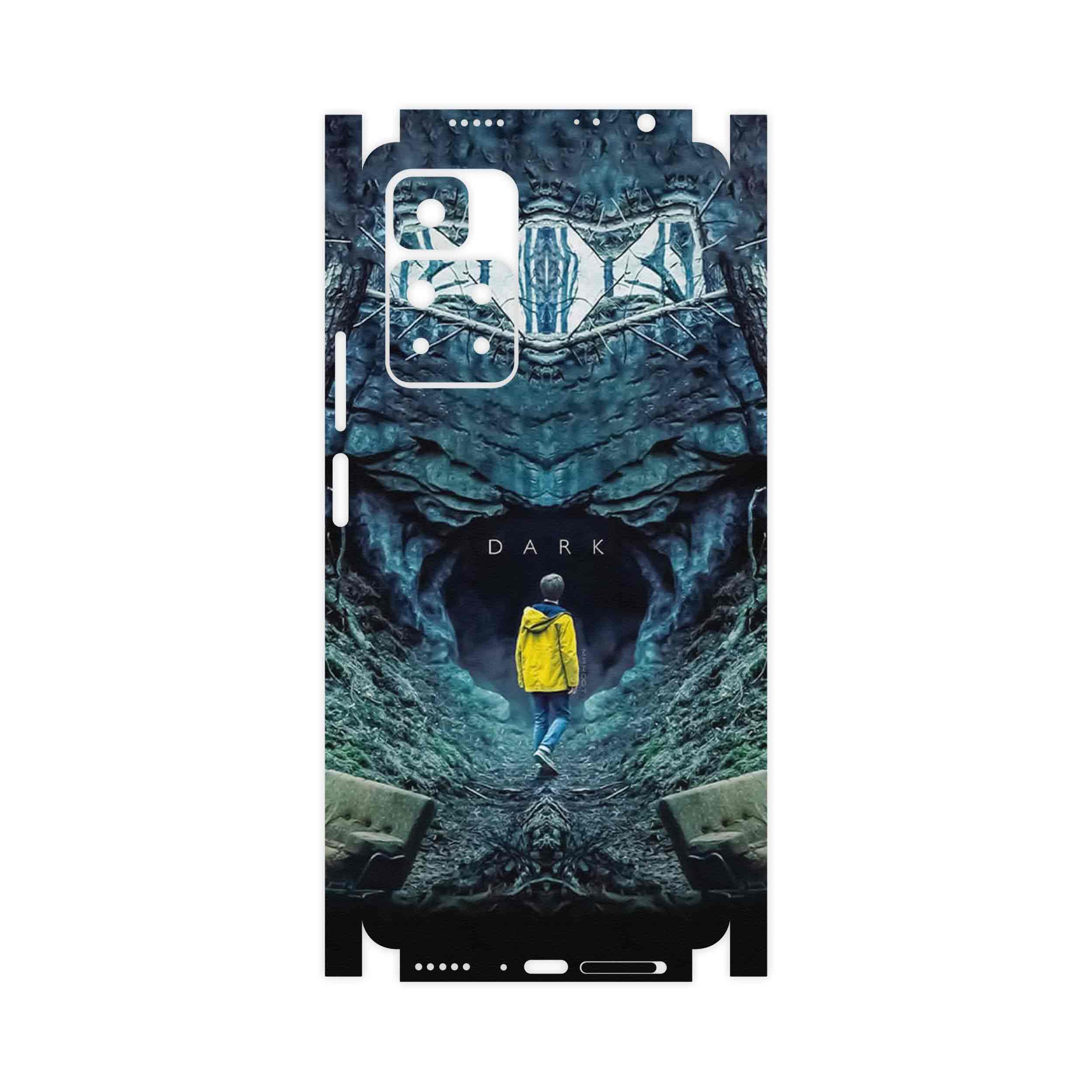 برچسب پوششی ماهوت مدل Dark-FullSkin مناسب برای گوشی موبایل شیائومی Redmi Note 11 Pro Plus 5G