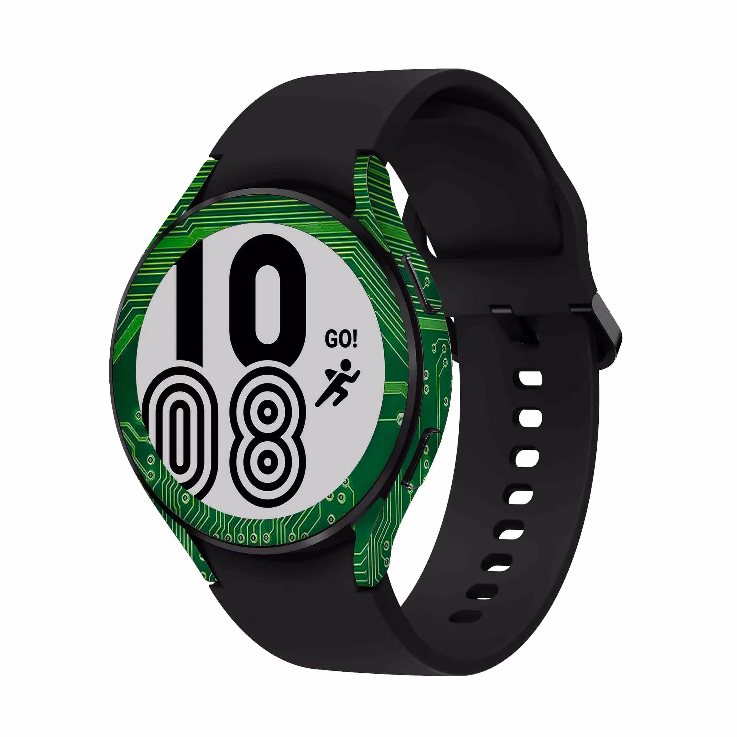 برچسب ماهوت طرح Green Printed Circuit Board مناسب برای ساعت هوشمند سامسونگ Watch4 44mm
