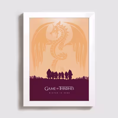 تابلو مدل game of thrones W470