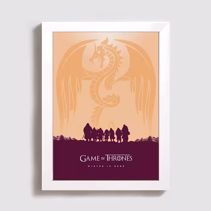 تابلو مدل game of thrones W470