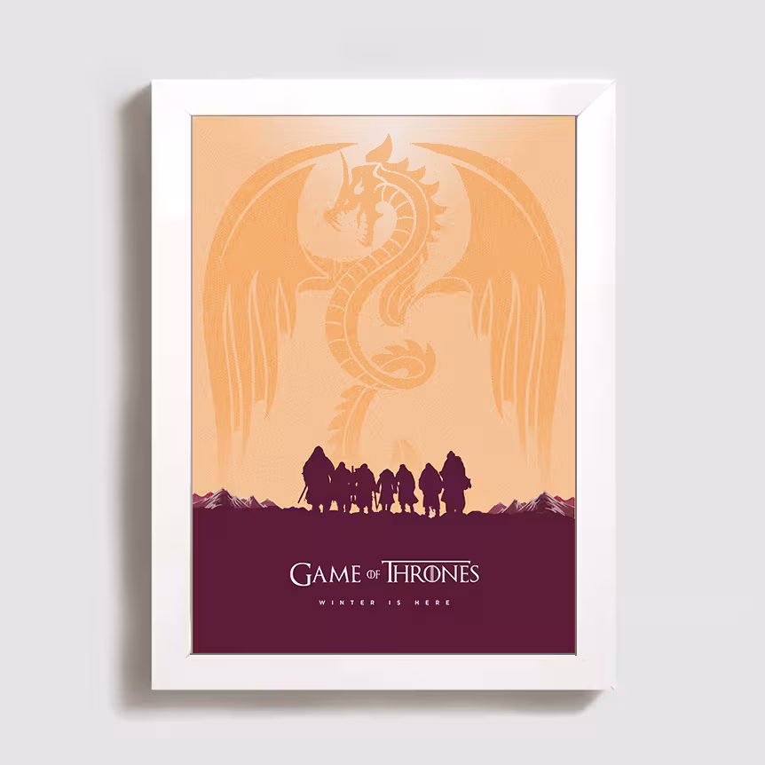 تابلو مدل game of thrones W470