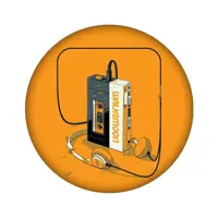 استیکر تزئینی موبایل مدل واکمن کد 1314