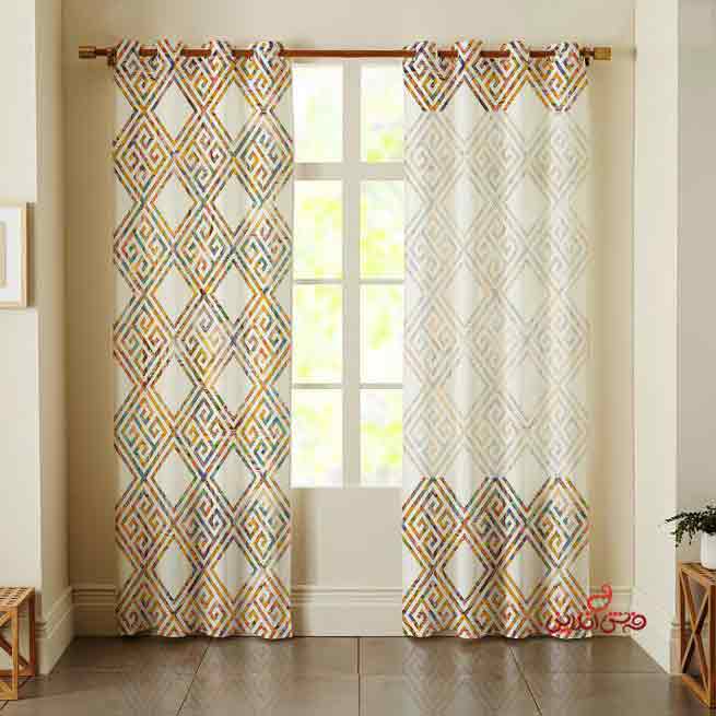 پرده 2عددی سنتی کد 2269