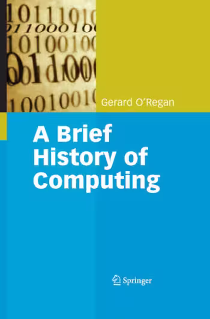 خرید و دانلود نسخه کامل کتاب A brief history of computing