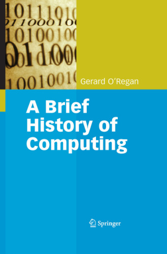 خرید و دانلود نسخه کامل کتاب A brief history of computing