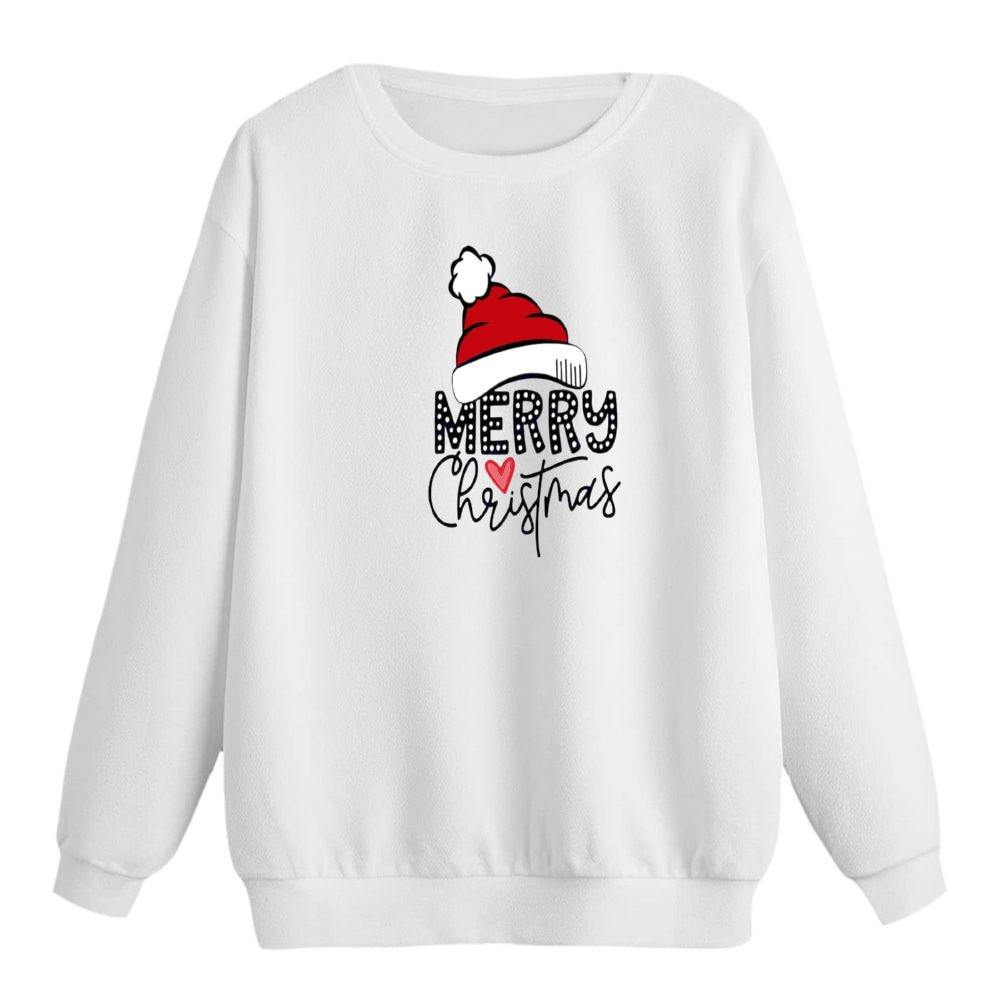 سویشرت زنانه مدل نوشته کریسمس کد 5