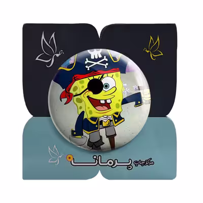 پیکسل پرمانه طرح باب اسفنجی کد pm.4918 