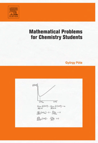 خرید و دانلود نسخه کامل کتاب Mathematical Problems for Chemistry Students