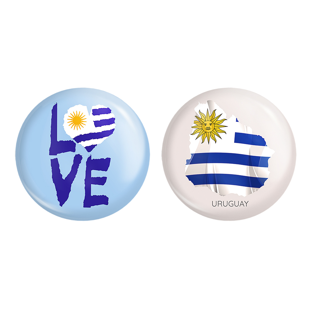 پیکسل خندالو مدل پرچم اروگوئه کد 2056620571 مجموعه 2 عددی