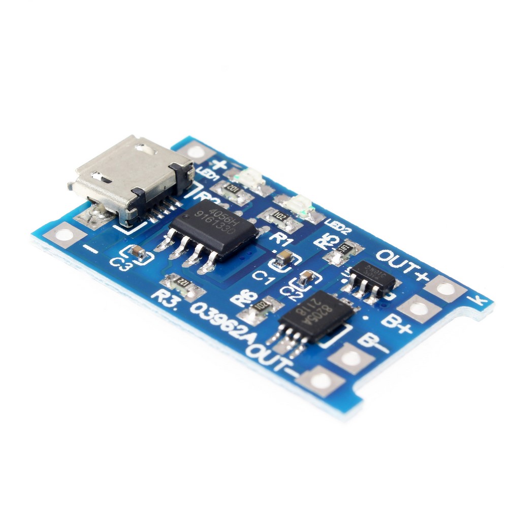 ماژول شارژ پاوربانک مدل TP4056