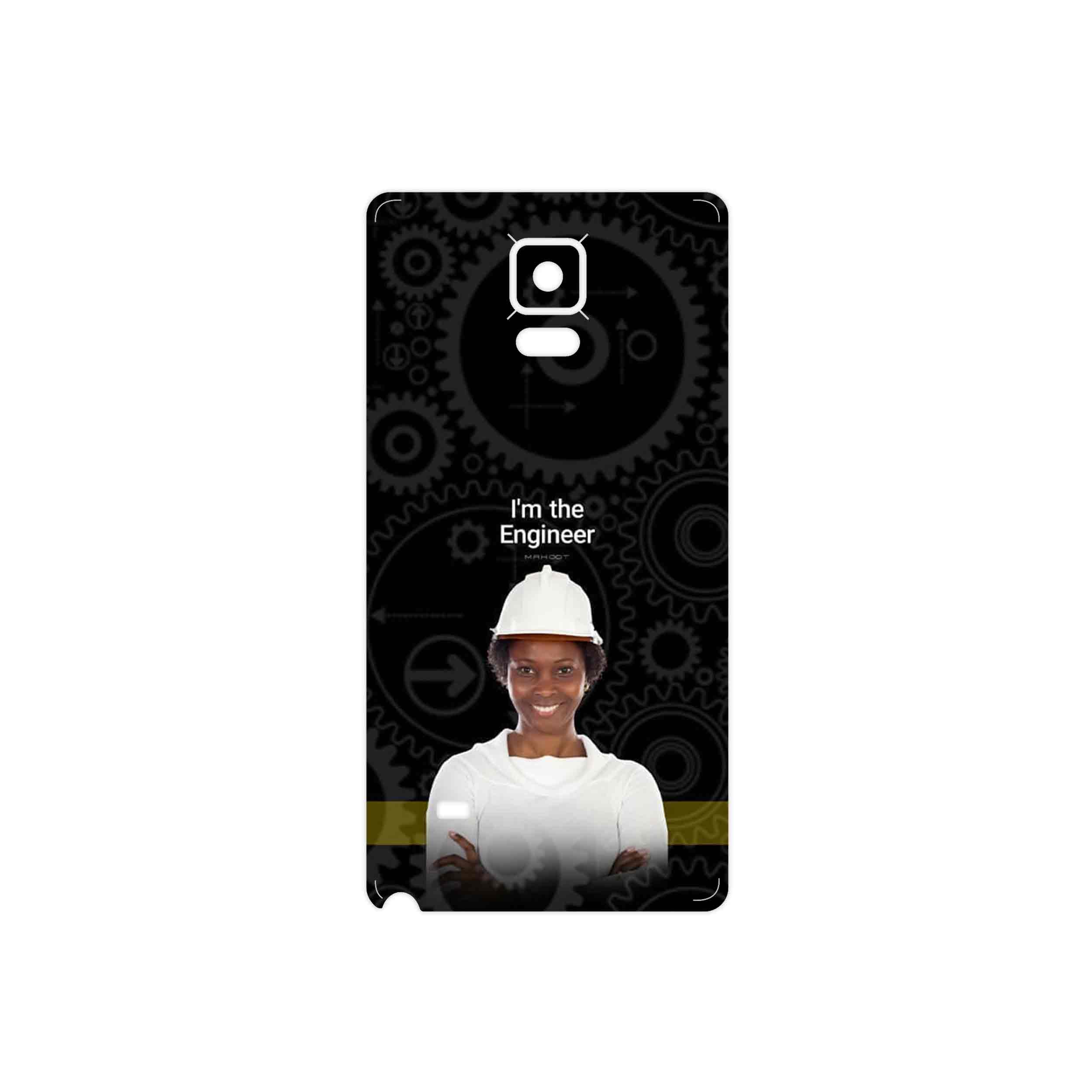 برچسب پوششی ماهوت مدل Engineer مناسب برای گوشی موبایل سامسونگ Galaxy Note 4