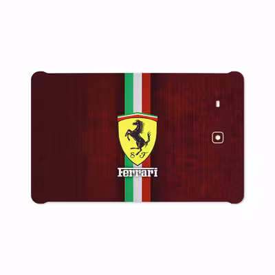 برچسب پوششی ماهوت مدل Ferrari مناسب برای تبلت سامسونگ Galaxy Tab E 9.6 2015 T561