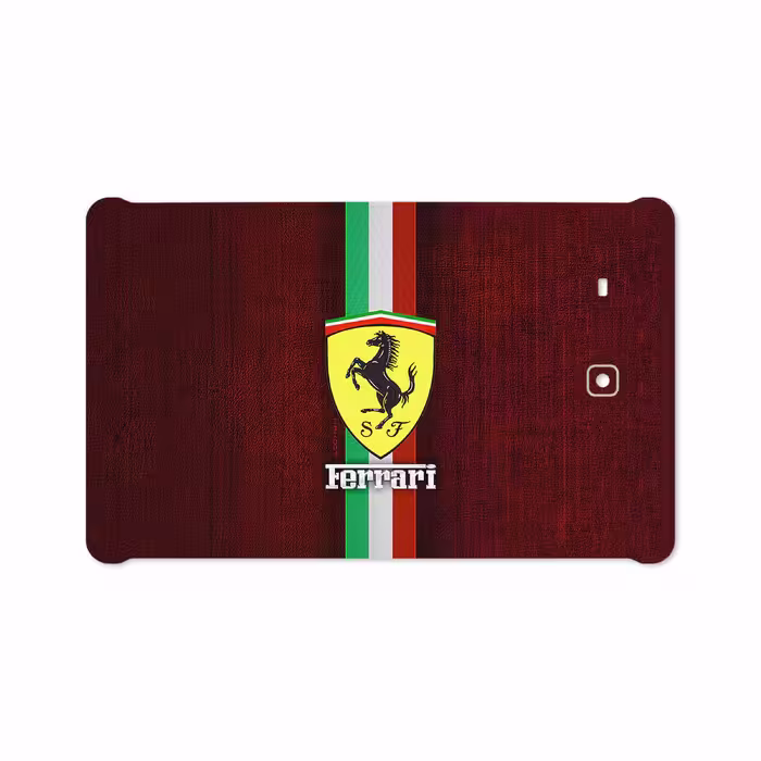 برچسب پوششی ماهوت مدل Ferrari مناسب برای تبلت سامسونگ Galaxy Tab E 9.6 2015 T561