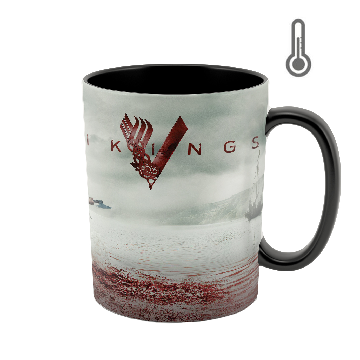 ماگ حرارتی طرح vikings مدل 03