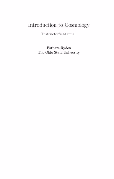 خرید و دانلود نسخه کامل کتاب [Soultion Manual] Introduction to Cosmology (2nd Edition) - Pdf