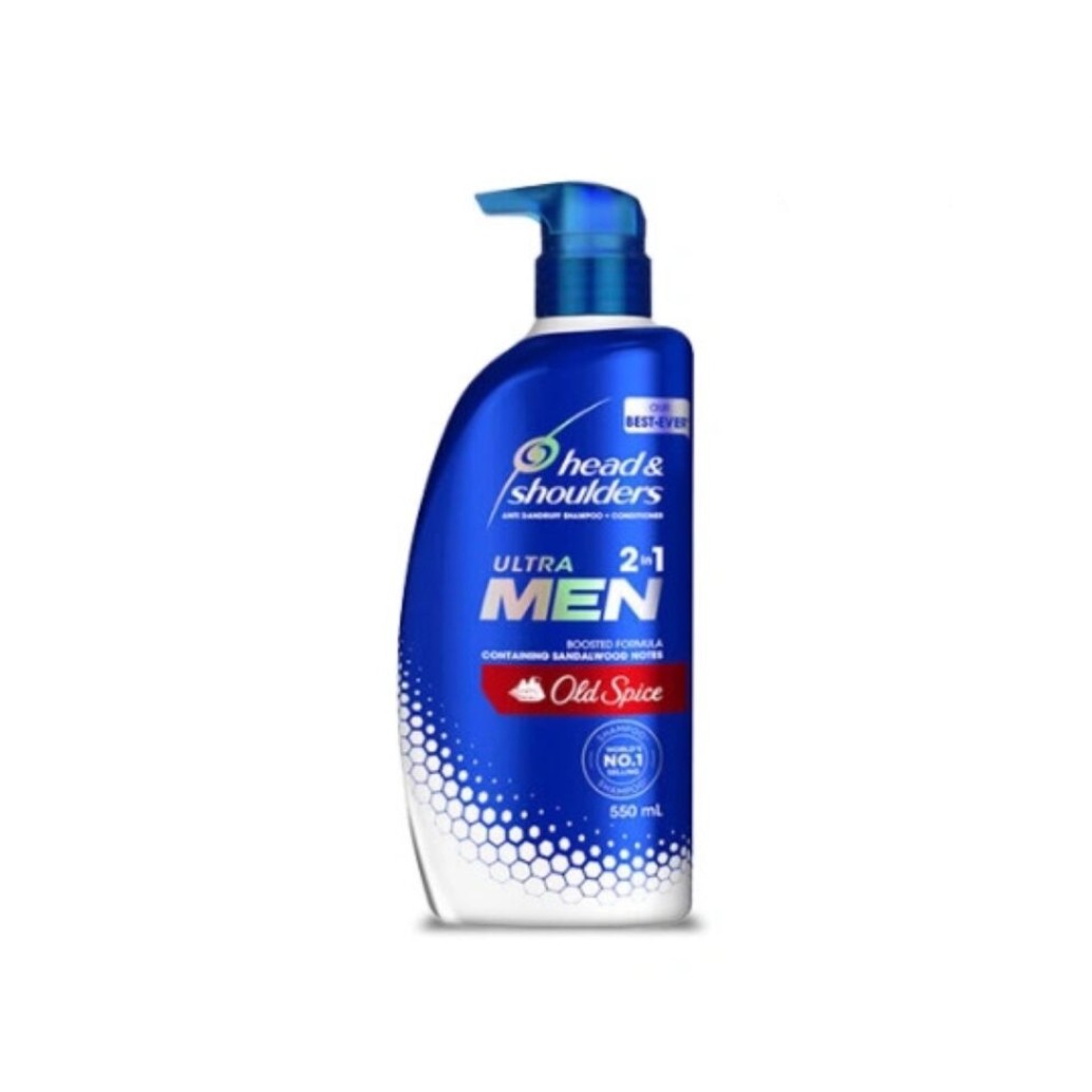 شامپو پمپی ضد شوره آقایان هد اند شولدرز مدل OLD SPICE حجم 550 میل