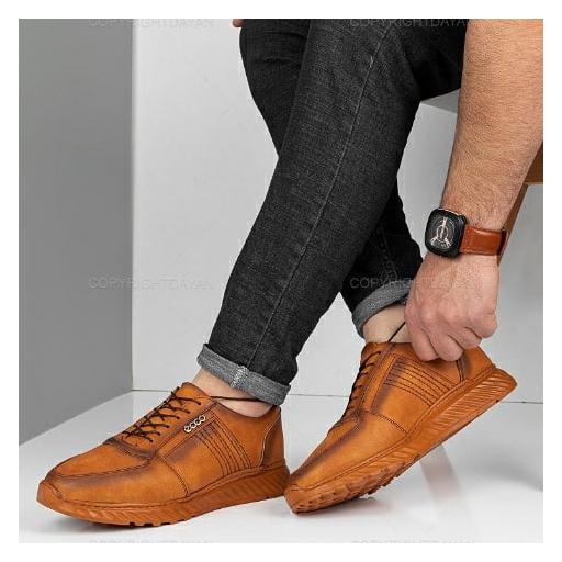 کفش چرمی اکو کد 475