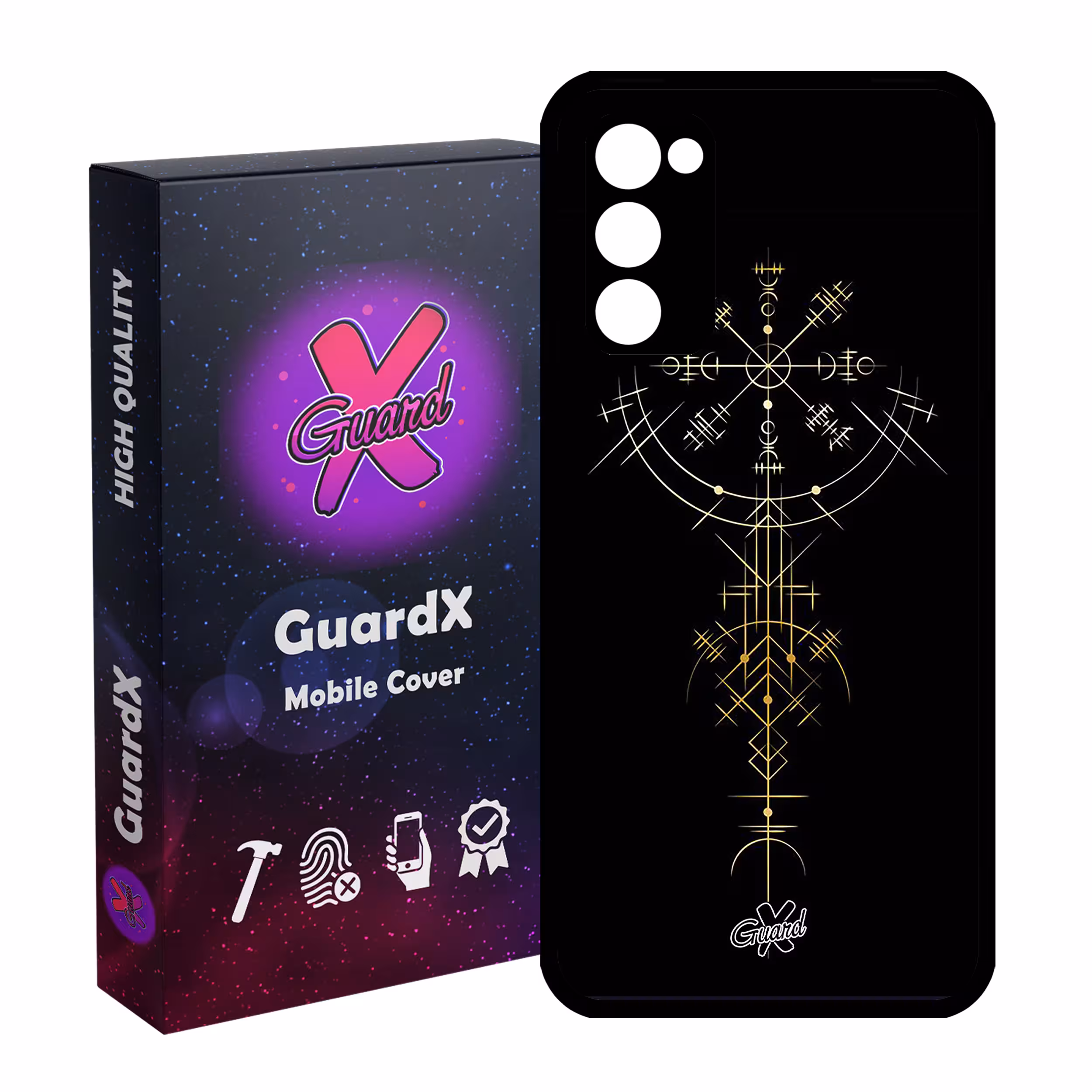 کاور گارد ایکس طرح Shape مدل Glass10238 مناسب برای گوشی موبایل سامسونگ Galaxy S20 FE