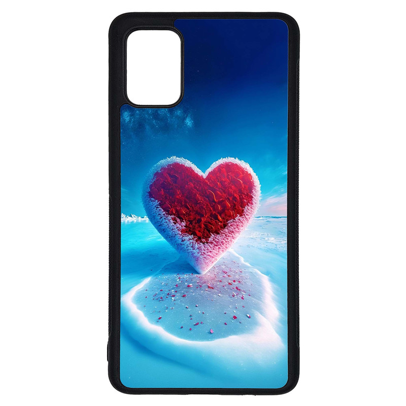 کاور طرح قلبی کد G-030 مناسب برای گوشی موبایل سامسونگ Galaxy A51 | دیجی قاب دونی