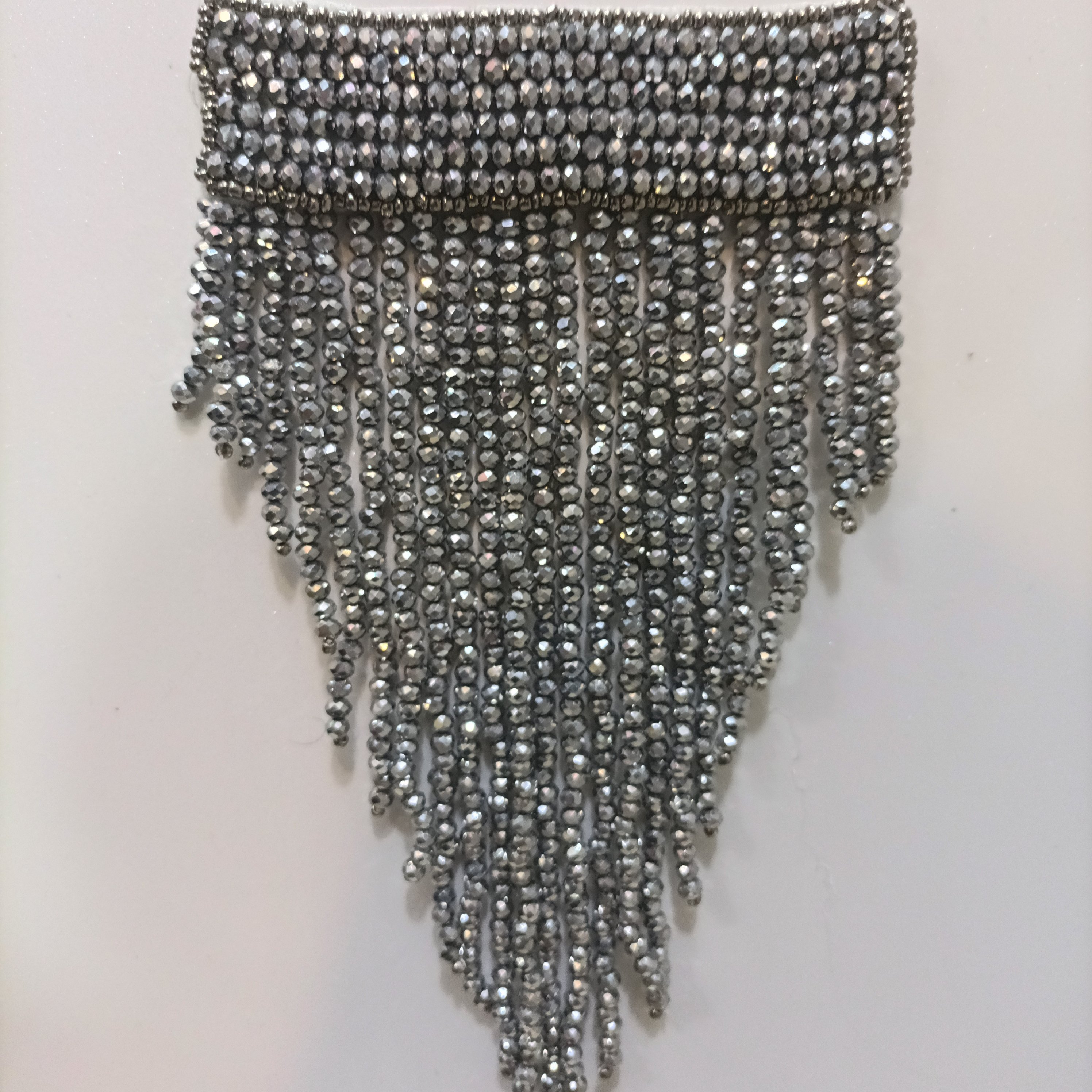 سرشانه مجلسی منجوق و ملیله دوزی شده