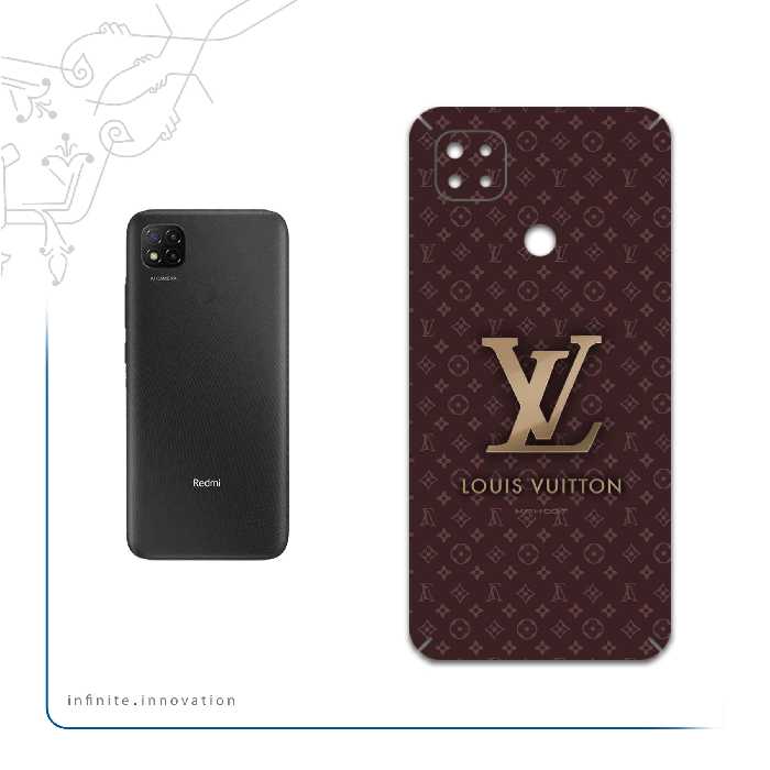 برچسب پوششی ماهوت مدل LOUIS-VUITTON-Logo مناسب برای گوشی موبایل شیائومی Redmi 9 Activ