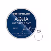 سایه چشم آکوا کار سفید کریولان Kryolan Aquacolor Wet Makeup Cream White 070 - فروشگاه میرکمالی