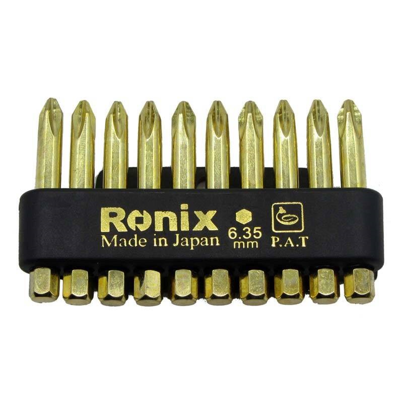 ست سری پیچ گوشتی تک سر چهار سو Ronix RH-5403