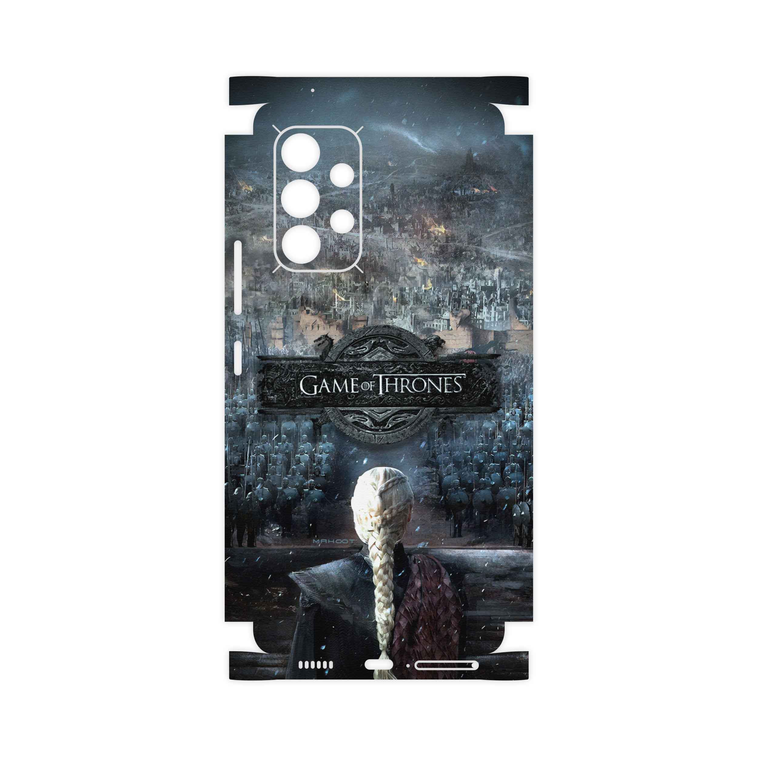 برچسب پوششی ماهوت مدل Game-of-Thrones-FullSkin مناسب برای گوشی موبایل سامسونگ Galaxy A53 5G