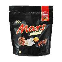 شکلات مینی مغزدار کاراملی 19 عدد مارس - mars