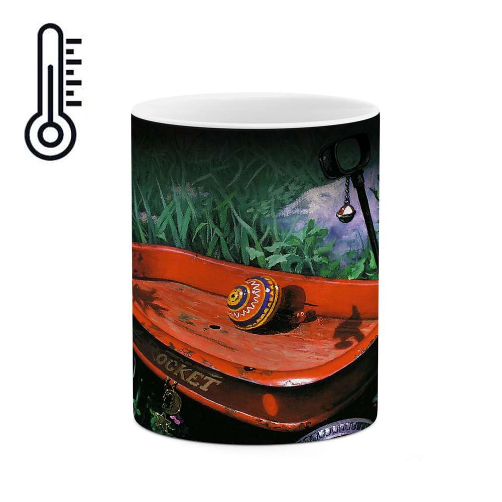 ماگ حرارتی کاکتی طرح نقاشی مدل mgh13477